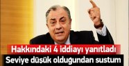 Türkeş'ten İftiralara Cevap