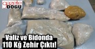 Valiz ve Bidondan 11 Kğ Eroin Çıktı
