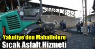 Yakutiye'den Mahallelere Asfalt Hizmeti