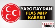 Yargıtay'dan MHP İçin Şok Karar