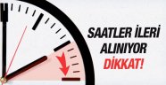 Yaz Saati Uygulaması Başlıyor