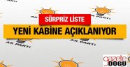 Yeni Kabine İsimleri Netleşiyor