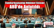 Yeni Sistem Ardahan Üniversitesi'nde Konuşuldu