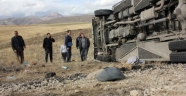 Erzurum'da Otobüsü Şarampole Uçtu: 20 Yaralı