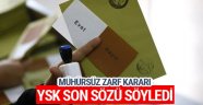 YSK Gerekçeli Kararını Açıkladı