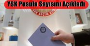YSK Pusula Sayısını Açıkladı