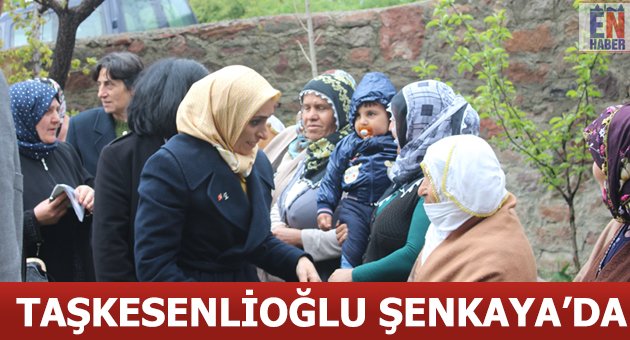 Taşkesenlioğlu Şenkaya'da Seçim Turunda