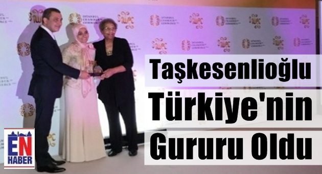 Taşkesenlioğlu'na Özel Ödül