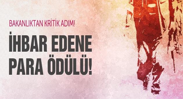 Terör Örgütü Üyesini İhbar Edene Ödül!