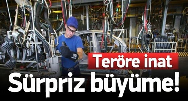 Teröre Rağmen Sürpriz Büyüme