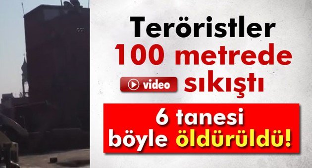 Teröristler Sur'da Kapana Kısıldılar