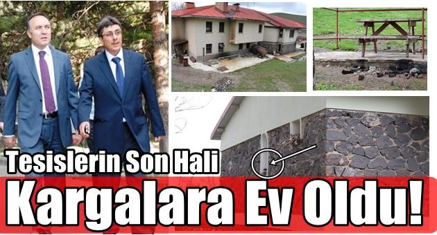 Tesisler Harabeyi Andırıyor