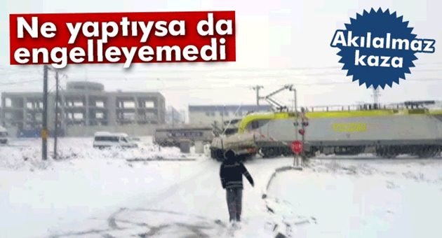 Tren Tır'ı Böyle Biçti