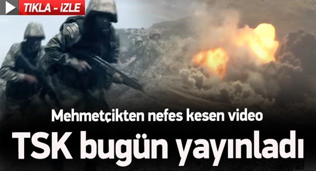 TSK'dan Müthiş Video