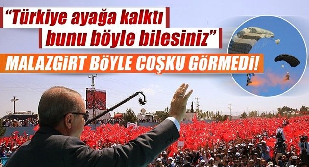 Türkiye'nin Kalbi Malazgirt'de Attı