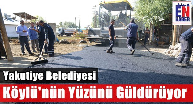 Yakutiye Belediyesi Köy Yollarında