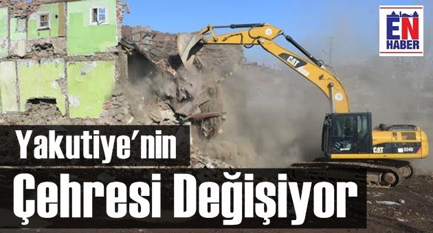 Yakutiye Belediyesi Yıkıma Başladı