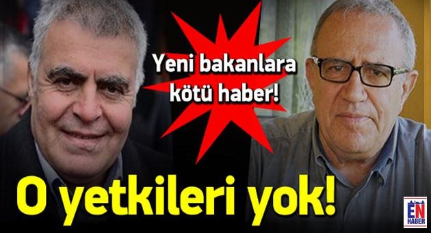 Yeni Bakanlar Atama Yapamayacak