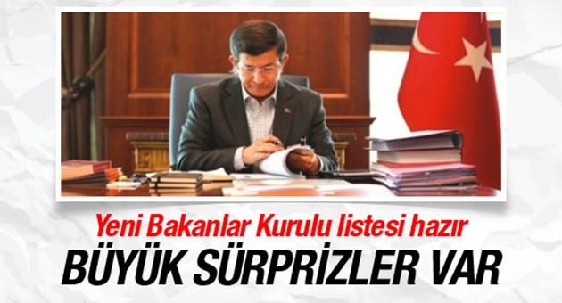 Yeni Bakanlar Kurulu Netleşiyor
