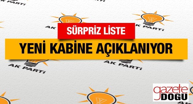 Yeni Kabine İsimleri Netleşiyor