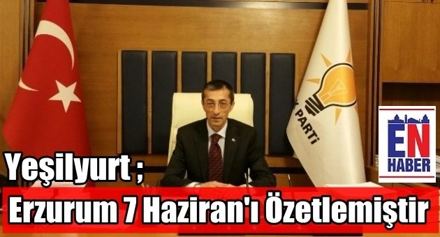 Yeşilyurt'tan Miting Teşekkürü