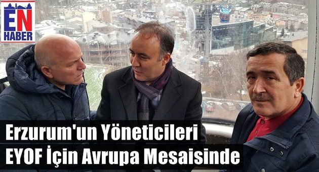 Yöneticiler EYOF İçin Avrupa Mesaisinde