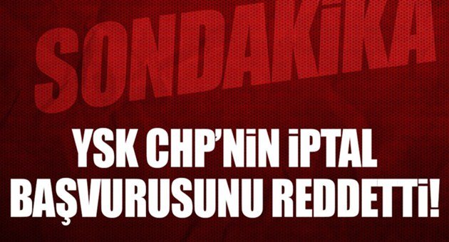 YSK Son Sözünü Söyledi!