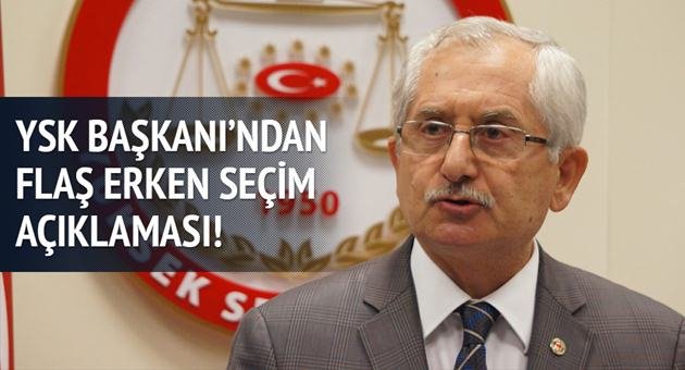 YSK'dan Seçim Açıklaması