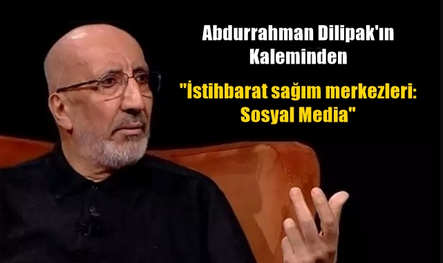 İstihbarat sağım merkezleri: Sosyal Media